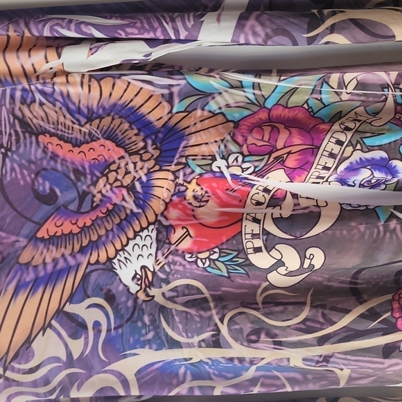 Color In Motion  Boho Midi Dress Colorful Size Large - Picture 3 of 6